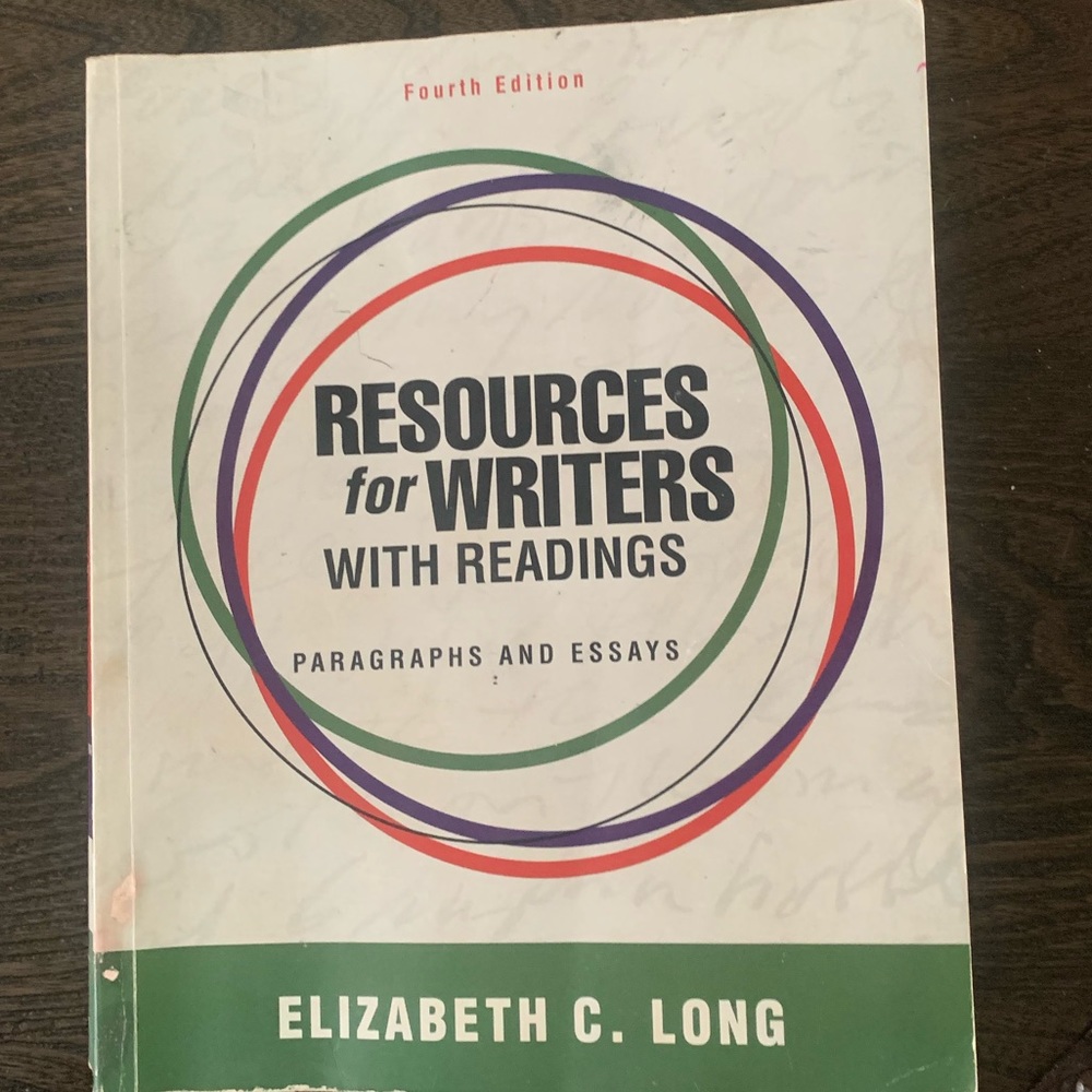 Pearson’s Resources for Writers College Book